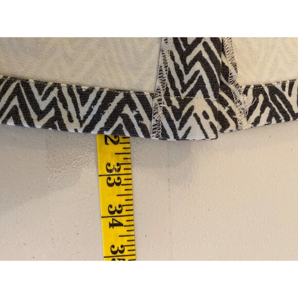 Vintage Cabi Zig-Zag Pattern Open Front Long Jacket Medium - Picture 3 of 7